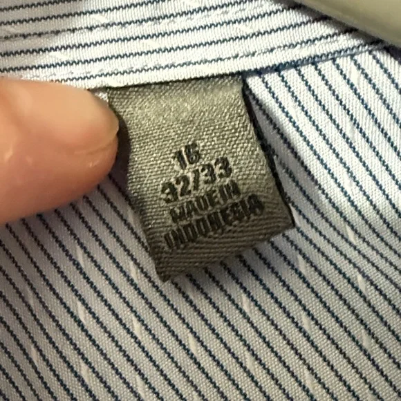 Calvin Klein Sky Blue Dress Shirt - Picture 3 of 5